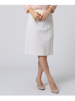 [L]ライトツイードスカート/ライトグレー(411)