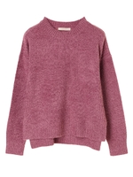 ・ショートモールプルオーバー/ライラック