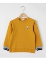 【150cmまで】袖切替トレーナー/マスタード(033)