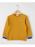 【150cmまで】袖切替トレーナー/マスタード(033)