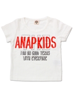 【ANAP KIDS】シリコンロゴプリントTシャツ/ホワイト(001)