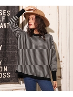 【ANAP】カシミアタッチスリットニット/ブラック(027)