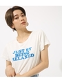 【AZUL BY MOUSSY】JUST BY TEE/WHT