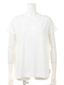 【BED＆BREAKFAST】Technorama Standard V−neck Tee/WHITE