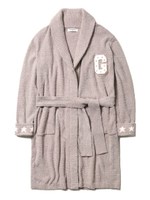 【GELATO PIQUE HOMME】'ベビモコ'サガラ刺繍ガウン/GRY
