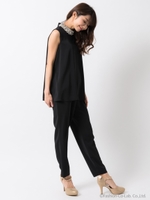 【Rew de Rew】セパレートパンツドレス（8R04-02024）/ネイビー