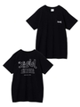 【WEB限定】X-GIRL WORDS S/S BIG TEE/ブラック