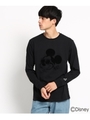 【WEB限定】サングラス 長袖Tシャツ(ミッキーマウス)/ブラック(019)