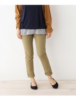 【WEB限定サイズ有り】ワンダーシェイプ スキニーパンツ/ライトベージュ(051)