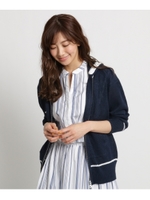 【洗える】リネンパーカー/ネイビー(093)