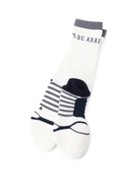 【蓄熱】 3Dソックス　メンズ/ホワイト(002)