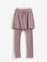 リブレギンスセットパンツ/モカ