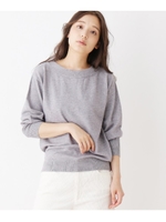 アルガンオイル＆静電防止プルオーバー/グレー(012)