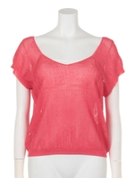 インナーSET透かしサマーニット/ピンク