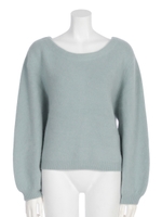 ウールアンゴラニットプルオーバー/ミント