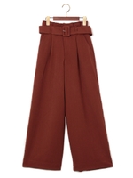 ウエストタックHWワイドPT/ライトブラウン