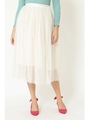エヴィータドットチュール×ケミカルレーススカート/CHALK(030)