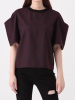 オーバースリーブトップス/RED