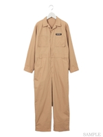 カモフラジャンプスーツ/ベージュ