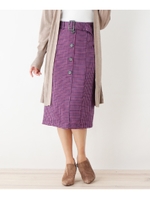 ガンクラブタイトスカート/パープル(283)