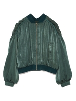 ギャザースリーブブルゾン/GRN