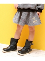 グレンチェックスカート/ブラック/ホワイト(051)