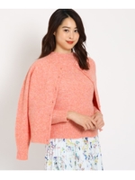 サシュメランジカーディガン/ピンク(072)