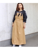 タックフレアジャンスカ/ベージュ(005)