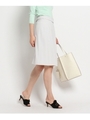 ダブルクロス フレアスカート/ライトグレー(011)