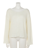 テープヤーンニットPO/O/WHT