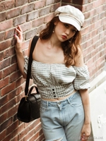 バルーンコルセットTOPS/ブラック