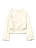 パワーストーンフェザープルオーバー/OWHT