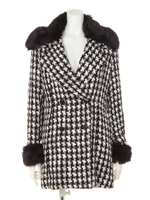 ファー付ウールJK/ミックス1