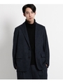 フランネルツイルジャージージャケット/ネイビー(093)