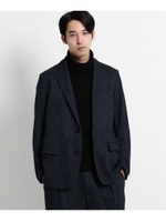 フランネルツイルジャージージャケット/ネイビー(093)