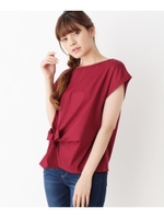 フロントリボンドッキングプルオーバー/ワインレッド(063)