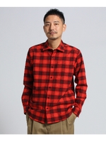 ベーシックネルシャツ[ メンズ シャツ ]/レッド(262)