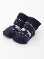 ボア切り替えノルディックカップソックス/コン