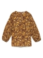 ボリュームスリーブ花柄ブラウス/BRW