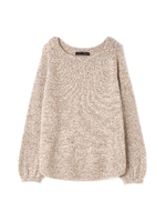 メニーヤーンニット/キャメル5(045)