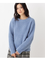 ラメフェザープルオーバー/ブルー(092)