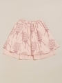リバーシブル刺繍スカート/ピンク