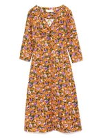 ローズ柄ワンピース/MST