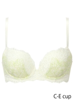 天使のブラ　極上の谷間　編みレース　434/ホワイト