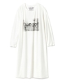転写ワンポイントドレス/OWHT