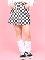 WC/フラッグチェックツイルスカート