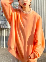 WEGO/デイリーカラールーズスウェット