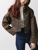 WEGO/レオパードクロップドGジャン