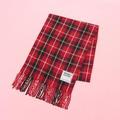 【19%OFF】チェック柄マフラー