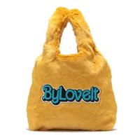 【30%OFF】ふわふわフェイクファーハンドバッグ